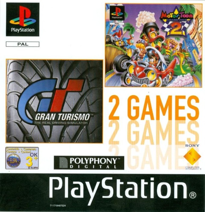 2 Games: Gran Turismo / Motor Toon Grand Prix 2