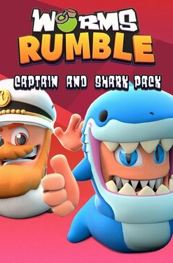 Worms Rumble - Captain & Shark Double Pack