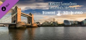 EGKK London Gatwick Airport: Tower!3D Pro