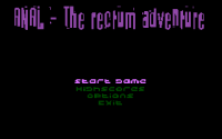 ANAL: The Rectum Adventure