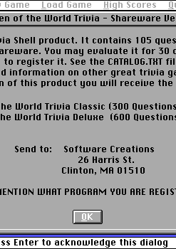Women of the World Trivia