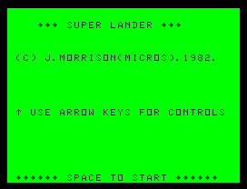 Super Lander