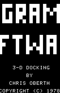 3-D Docking