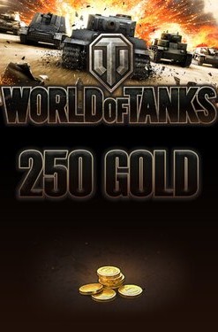 World of Tanks - 250 Gold