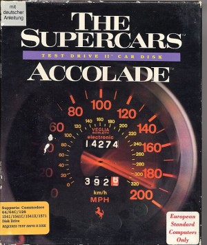 The Supercars: Test Drive II Car Disk