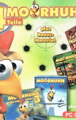 4 Moohrhuhn Teile