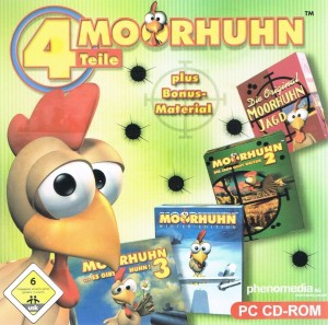 4 Moohrhuhn Teile