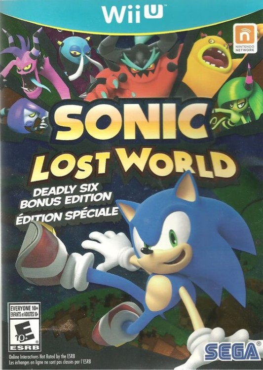 Sonic Lost World (Deadly Six Edition)