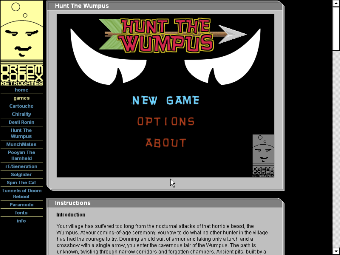 Hunt the Wumpus