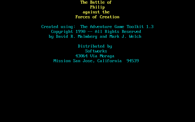 The Battle of Philip against the Forces of Creation