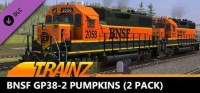 Trainz: BNSF GP38-2 Pumpkins (2 Pack)