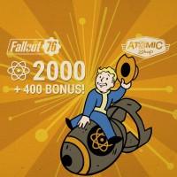 Fallout 76: 2000 (+400 Bonus) Atoms