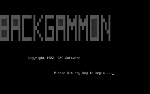 Backgammon