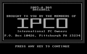 Baseball