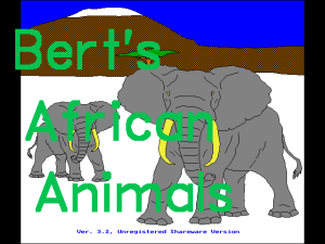 Bert's African Animals