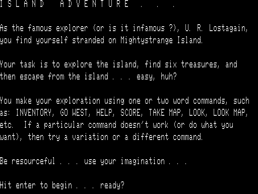 Island Adventure
