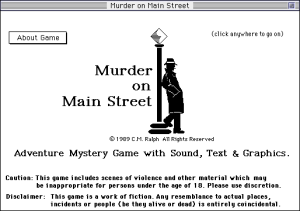 Murder on Main Street