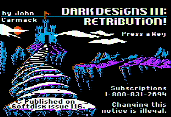 Dark Designs III: Retribution!