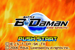 Battle B-Daman: Fire Spirits!