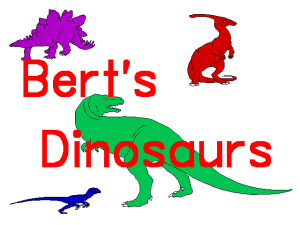 Bert's Dinosaurs