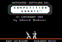 Competition Karate