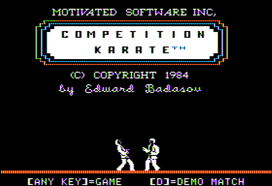 Competition Karate