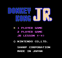 Donkey Kong Jr. / Jr. Sansuu Lesson