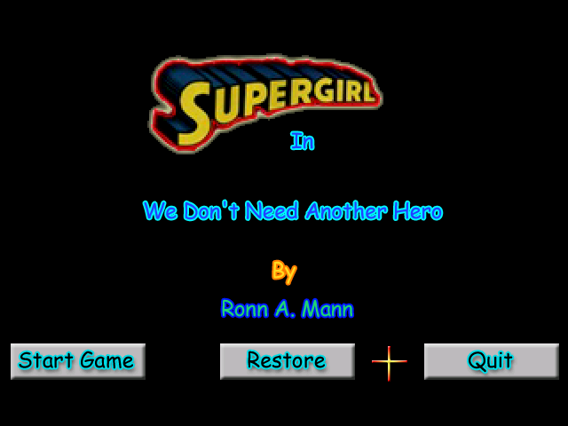 Supergirl in We don't need another Hero