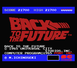 Back to the Future