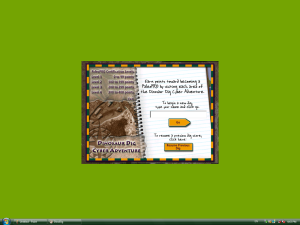 Dinosaur Dig Cyber Adventure