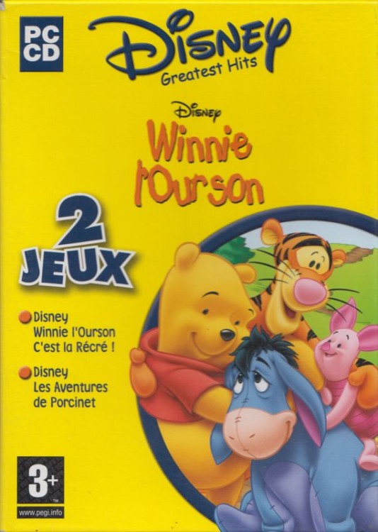 Disney Winnie l'Ourson: 2 jeux