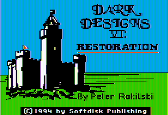 Dark Designs VI: Restoration