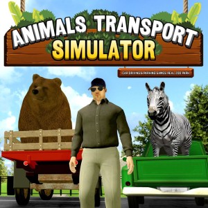 Animals Transport Simulator: Car Driving & Parking Games Real Zoo Park