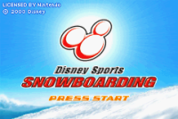 Disney Sports Snowboarding