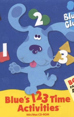 Blue's Clues: Blue's 123 Time Activities