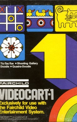 Videocart-1: Tic-Tac-Toe, Shooting Gallery, Doodle, Quadra-Doodle