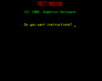 Fruit Machine