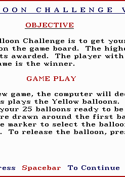 Balloon Challenge