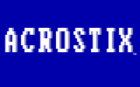 Acrostix