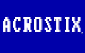 Acrostix