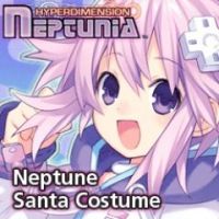 Hyperdimension Neptunia: Neptune Santa Costume