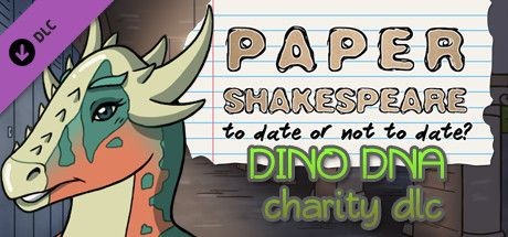 Paper Shakespeare, Charity Outfit Pack: Dino DNA