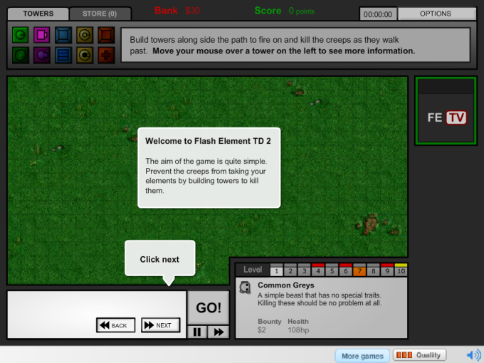 Flash Element TD 2