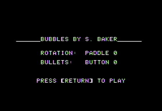 Bubbles