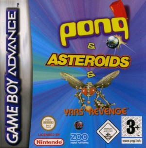 Asteroids / Pong / Yars' Revenge