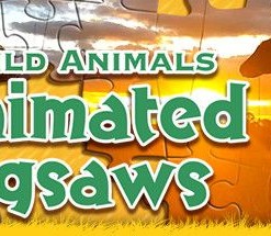 Wild Animals: Animated Jigsaws