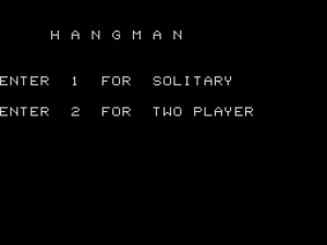 Hangman (Level II)
