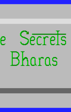 The Secrets of Bharas