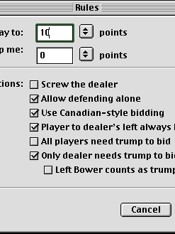 3D Euchre Deluxe