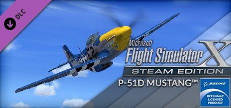 Microsoft Flight Simulator X: Steam Edition - P-51D Mustang